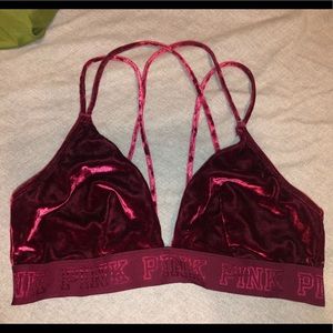 Velvet bralette